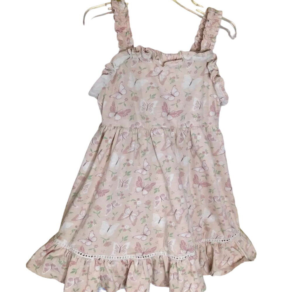 Cupcakes and Cashmere butterfly floral print toddler dress size 3T
